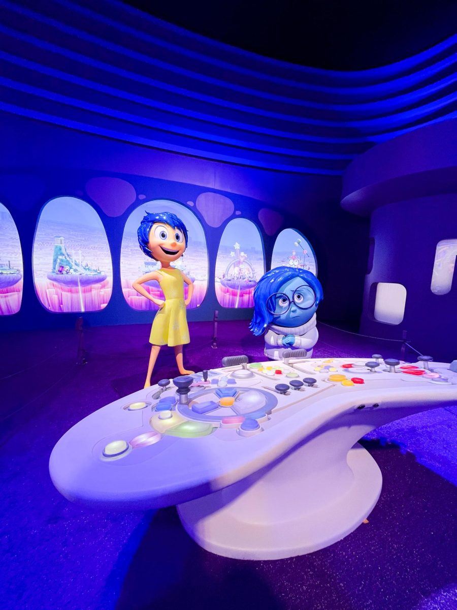 Life-sized characters of the movie Inside Out greet visitors in the immersive exhibit Mundo Pixar, which attracted 200,000 visitors in its first three weeks.