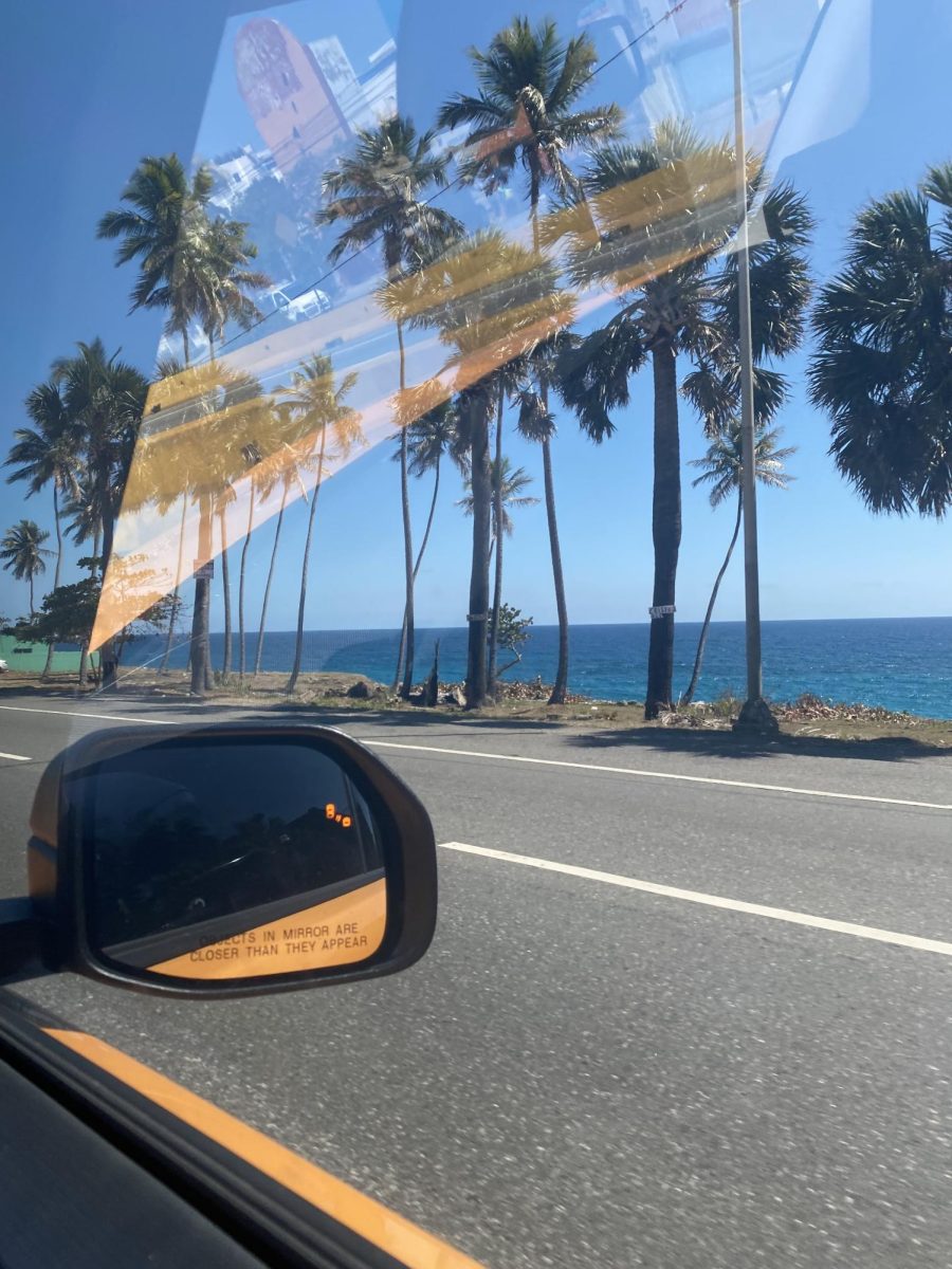 Agatha Thomas learns to drive in Santo Domingo.