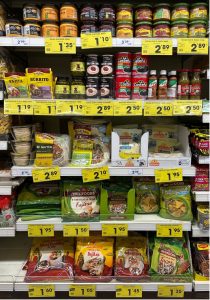 The Ahorramas supermarket is one of many that sell speciality foods from Mexico and other Latin American countries.