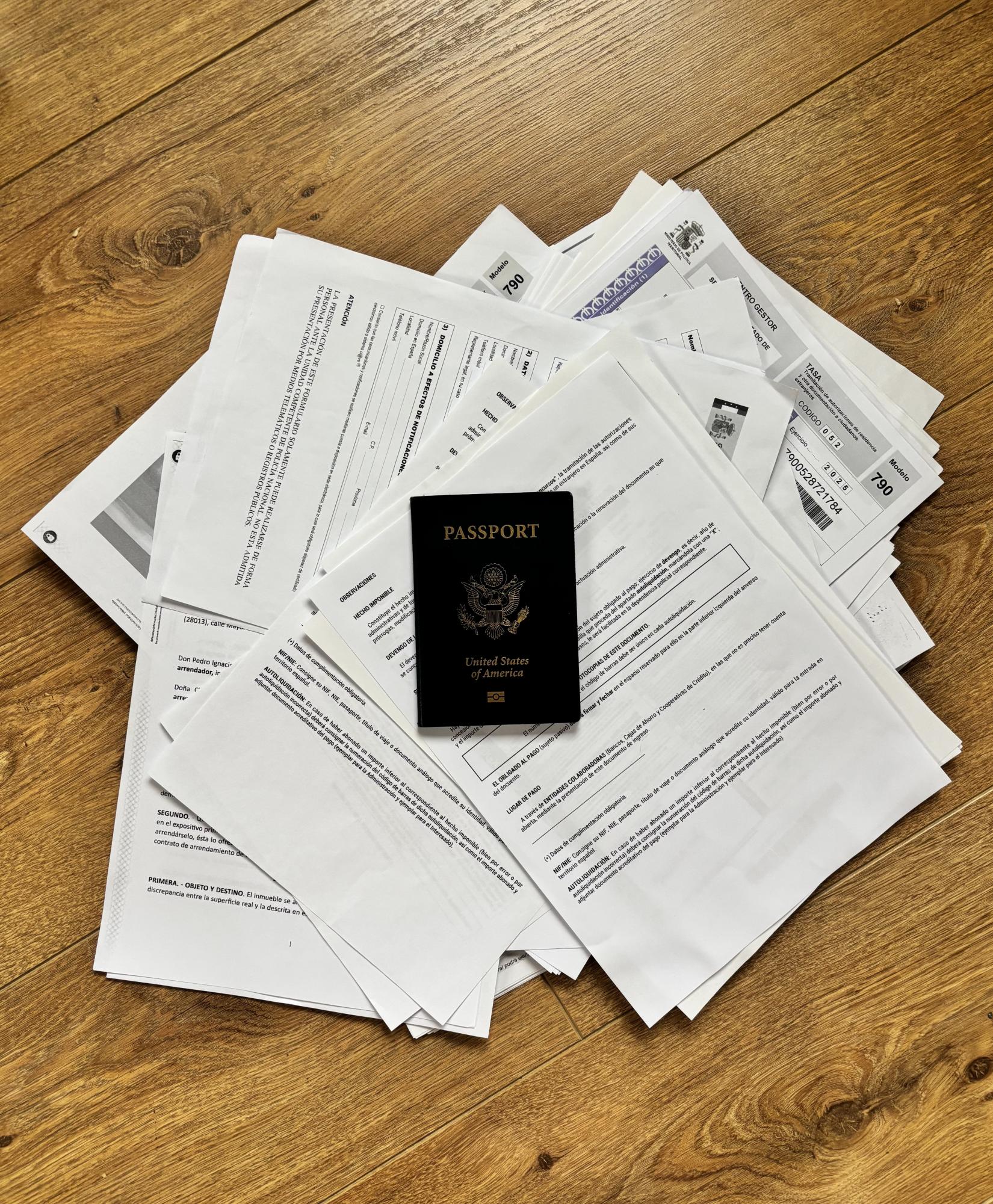 Americans and other non-EU citizens say their education includes a crash course in Spanish paperwork in order to obtain the TIE, a Spanish identity card for foreigners.